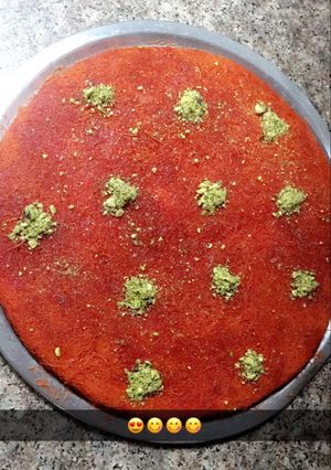 صورة لوصفة كنافة نابلسية 😋