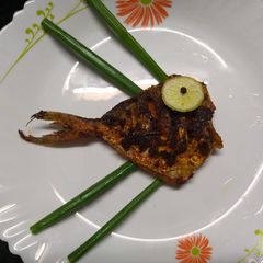 A picture of Tareli pomfret macchi.