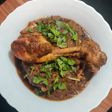 Spinach Chicken with Coconut Milk