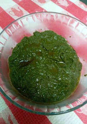 Una foto de Puré de acelgas o espinacas sin lácteos