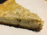 A picture of berry cheesecake