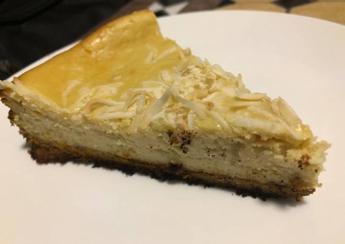 Simple Way to Make Super Quick Homemade Coconut Cheesecake