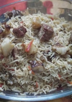 A picture of Afghani pulao #CookpadApp.