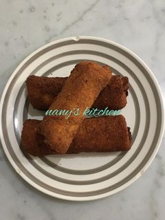 صورة لوصفة كريب بانيه بحشوة الدجاج