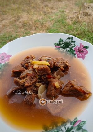 Gambar Singgang Daging Kelantan