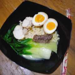 Ramen chicken chasiu রেসিপির প্রধান ছবি