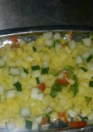A picture of Potatoe salad.
