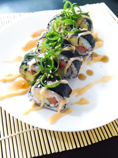 Foto resep Sushi Roll with Teriyaki Sauce