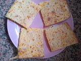 Fainá de Choclo y Queso Parmesano