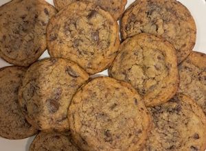 Una foto de Cookies con chips