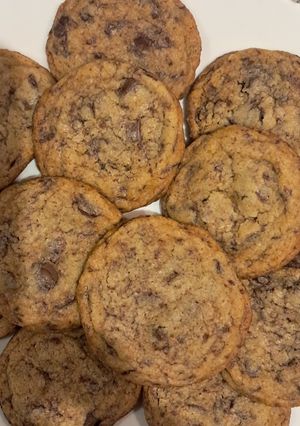 Una foto de Cookies con chips