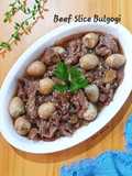 646. Beef Slice Bulgogi with Telur Puyuh