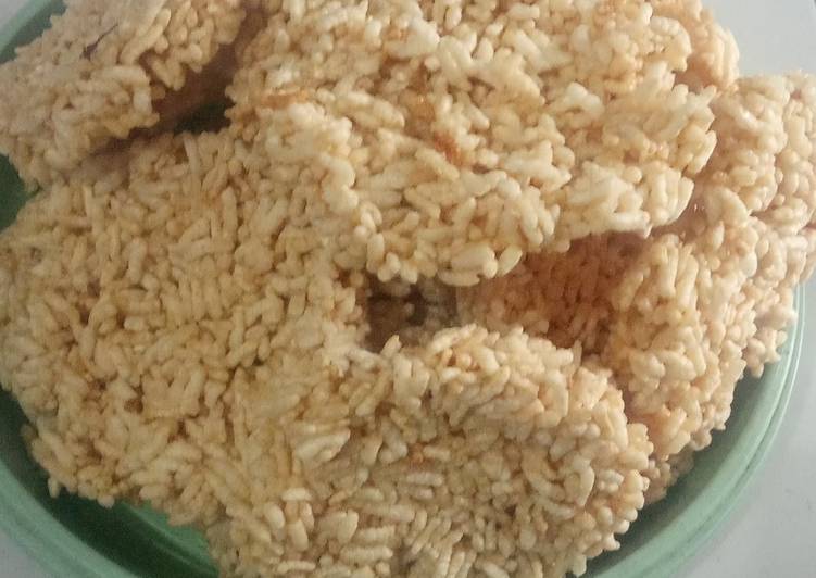 Rengginang ketan rasa terasi renyah dan gurihπππ