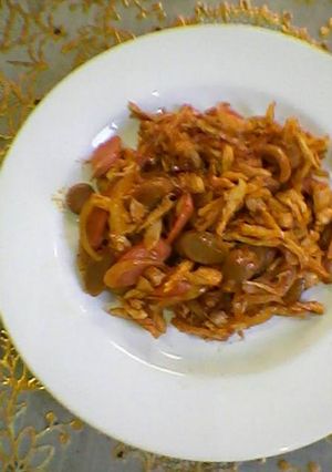 Foto resep Ayam PMS (Pedas Manis Suwir)