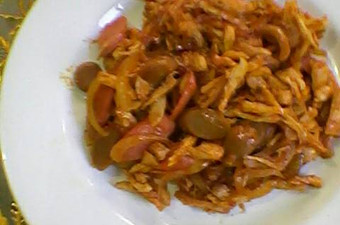 Resep Ayam PMS (Pedas Manis Suwir), Enak Banget