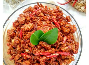 Foto resep Kering tempe ikan penja