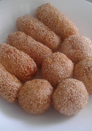 Foto resep Timus Ubi Kuning Wijen