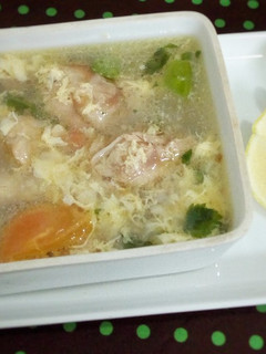 Foto resep Sup Ayam Telur