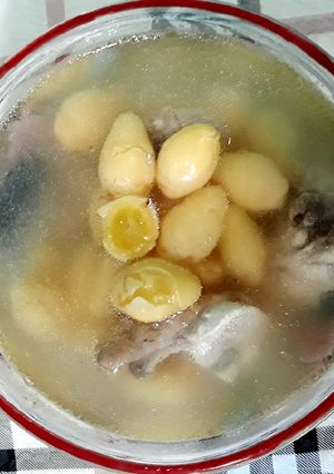Foto resep Sup Kacang Gingko