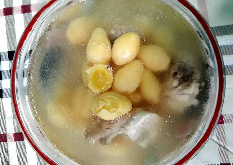 Sup Kacang Gingko