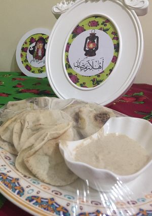 صورة لوصفة سندويتشات باذنجان وبطاطا بالطحينة
