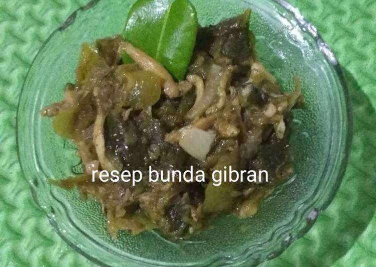 Sambal Teri Cabe Hijau Cemen