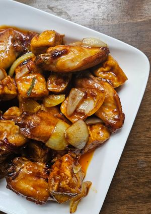 Foto resep Sayap ayam with tahu asam manis 🩷