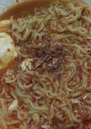 Foto resep Mie rebus padang