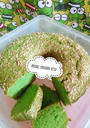 Foto resep Brudel pandan keju