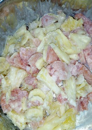 A picture of Fruit salad.