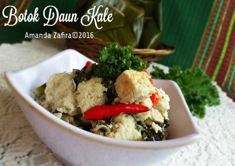 Botok Daun Kale