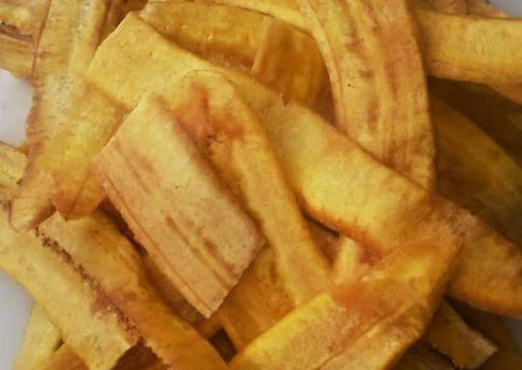 Easiest Way to Prepare Award-winning Plantain chips