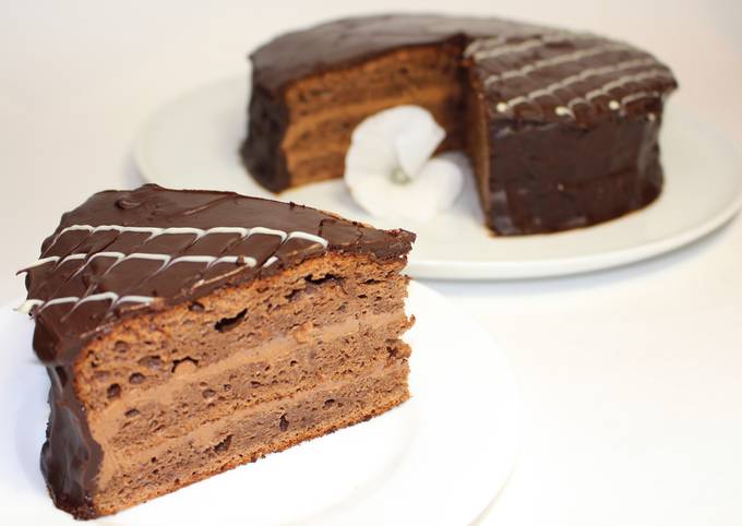 Торт Прага классический по госту рецепт с фото пошагово | Рецепт | Торт, Рецепты, Шоколадный торт