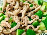 My肉絲菇菇小黃瓜