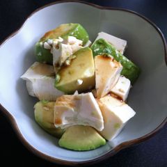 A picture of Tofu & Avocado Salad.