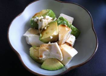 Easiest Way to Prepare Appetizing Tofu  Avocado Salad