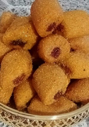 صورة لوصفة مقروض المقلة باللوز