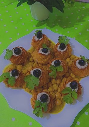 صورة لوصفة ميني كيك مالح بكريمة المايونيز والتونة 💚😻