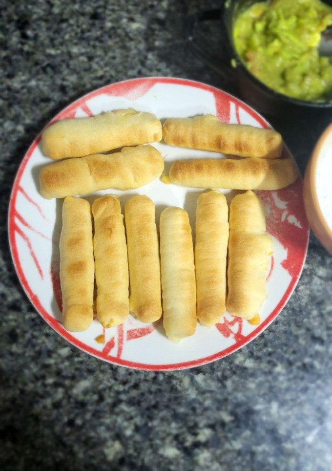 Una foto de Tequeños de queso