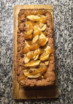 Una foto de Kuchen manzana, saludable y sin azúcar