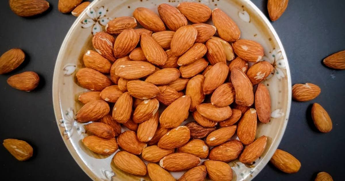 Air Fryer Roasted Almonds