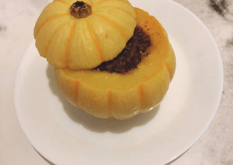 鑲肉南瓜盅