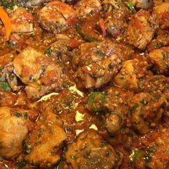 A picture of Chicken karahi.
