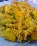 Pasta y zapallitos