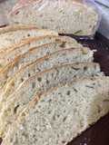 Pan de campo con levadura de masa madre