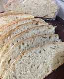 Pan de campo con levadura de masa madre