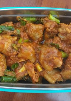 Foto resep Ayam pedas