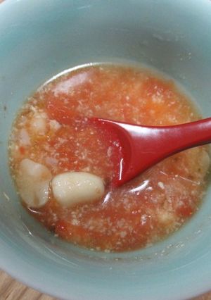 花生蕃茄甜湯 的食譜成品照片