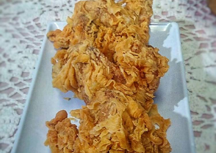 Resep Ayam krispy Anti Gagal