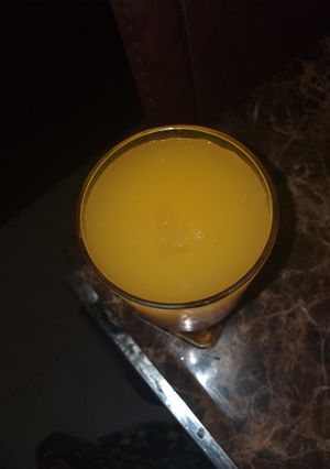A picture of Mango juice.